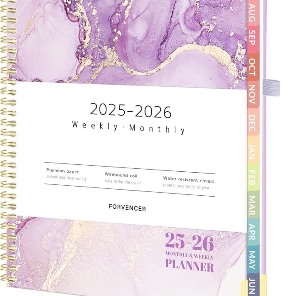 2025-2026 Monthly & Weekly Planner
